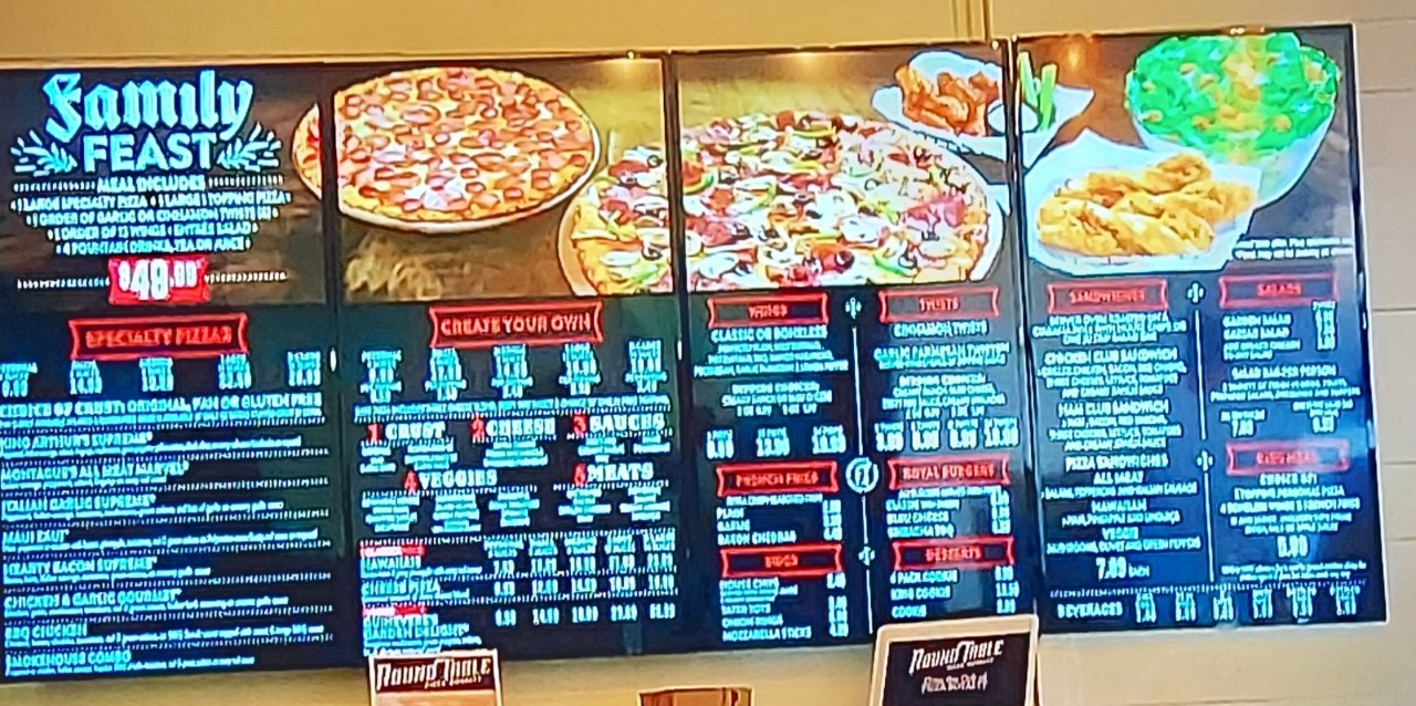 Digital Menus Virtual Media Masters